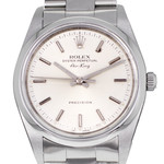 Montre d'occasion ROLEX Air King Precision homme automatique bracelet acier - vue D1