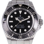 Montre d'occasion ROLEX Sea-Dweller DeepSea homme mouvement automatique certifié (cosc) bracelet acier - vue D1