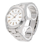 Montre d'occasion ROLEX Milgauss Z-Blue homme mouvement automatique certifié (cosc) bracelet acier - vue D2