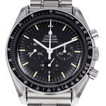Montre d'occasion OMEGA Speedmaster Moonwatch Vintage homme mécanique bracelet acier - vue D1