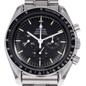 Montre d'occasion OMEGA Speedmaster Moonwatch Vintage homme mécanique bracelet acier