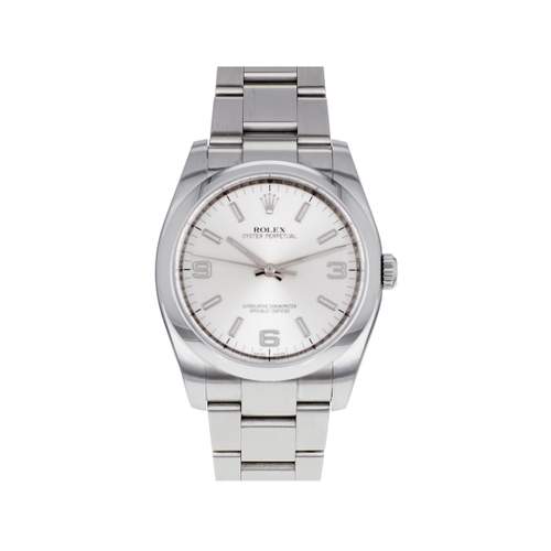 Montre d'occasion ROLEX Oyster Perpetual homme mouvement automatique certifié (cosc) bracelet acier