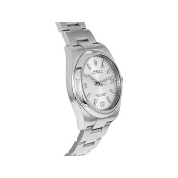Montre d'occasion ROLEX Oyster Perpetual homme mouvement automatique certifié (cosc) bracelet acier