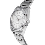 Montre d'occasion ROLEX Oyster Perpetual homme mouvement automatique certifié (cosc) bracelet acier - vue D2