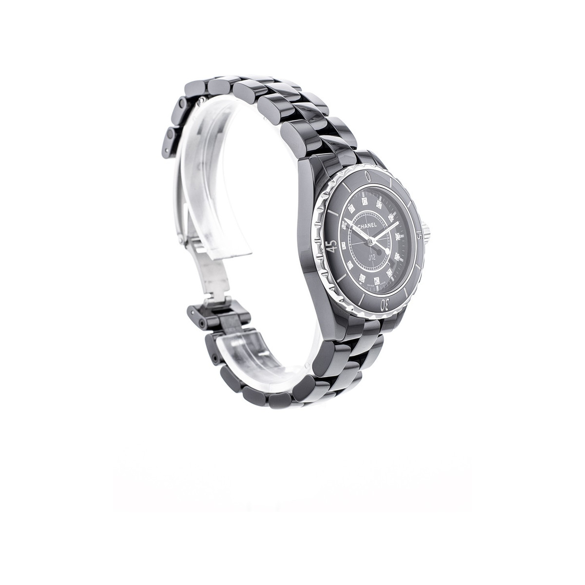 Montre d'occasion CHANEL J12 Quartz femme quartz bracelet céramique - vue 2
