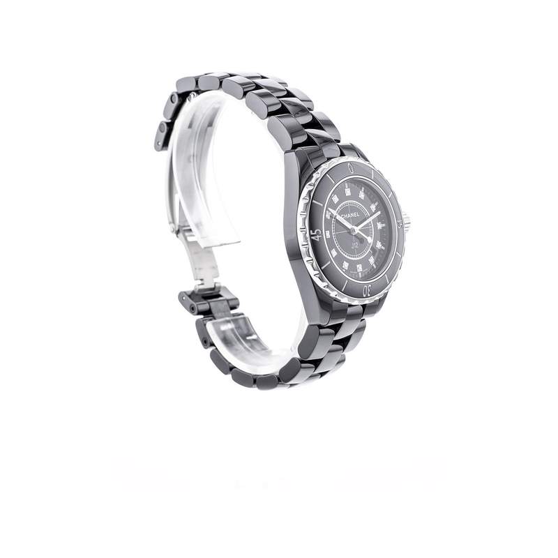 Montre d'occasion CHANEL J12 Quartz femme quartz bracelet céramique - vue 2