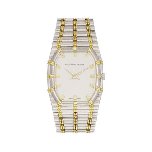 Montre d'occasion AUDEMARS PIGUET Bambou femme quartz bracelet or blanc 750/000