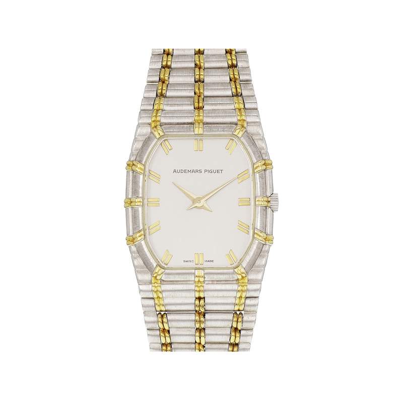 Montre d'occasion AUDEMARS PIGUET Bambou femme quartz bracelet or blanc 750/000 - vue 1