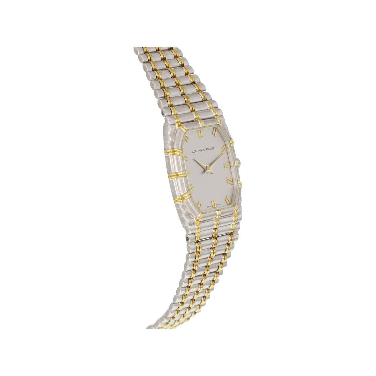 Montre d'occasion AUDEMARS PIGUET Bambou femme quartz bracelet or blanc 750/000 - vue 2
