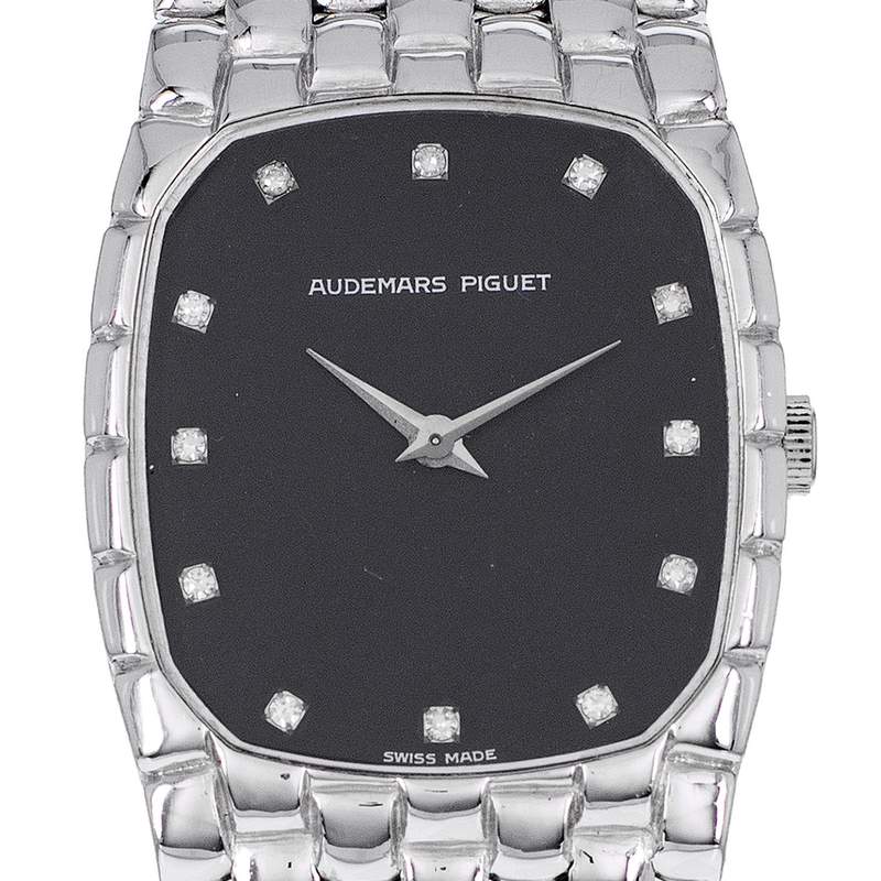 Montre d'occasion AUDEMARS PIGUET Cobra mixte mécanique bracelet or blanc 750/000 - vue D1