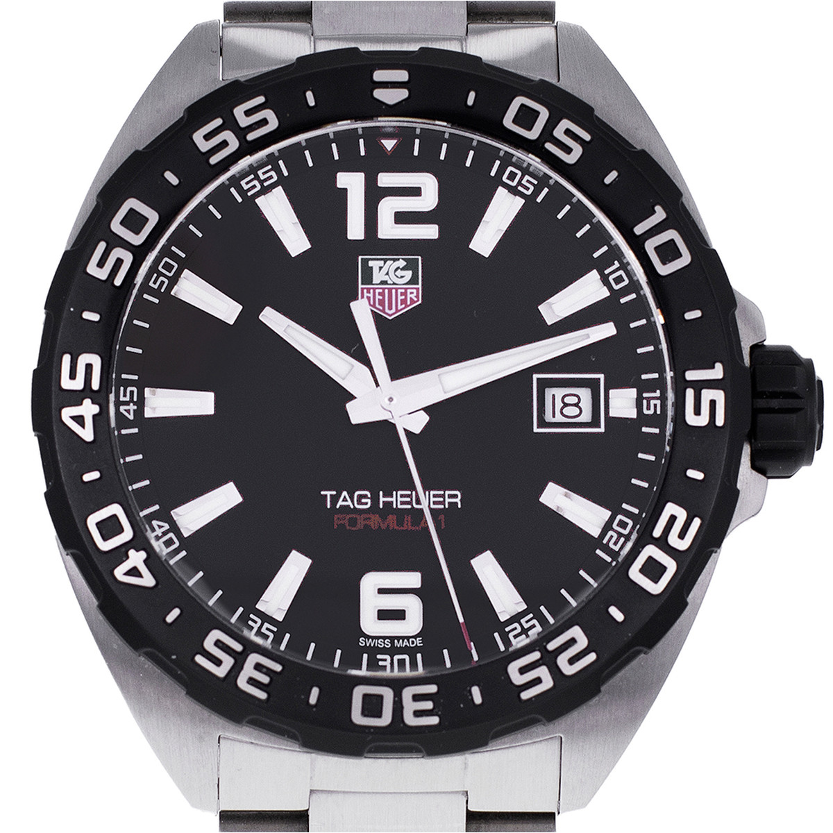 Montre d'occasion TAG HEUER Formula 1 mixte quartz bracelet acier - vue D1