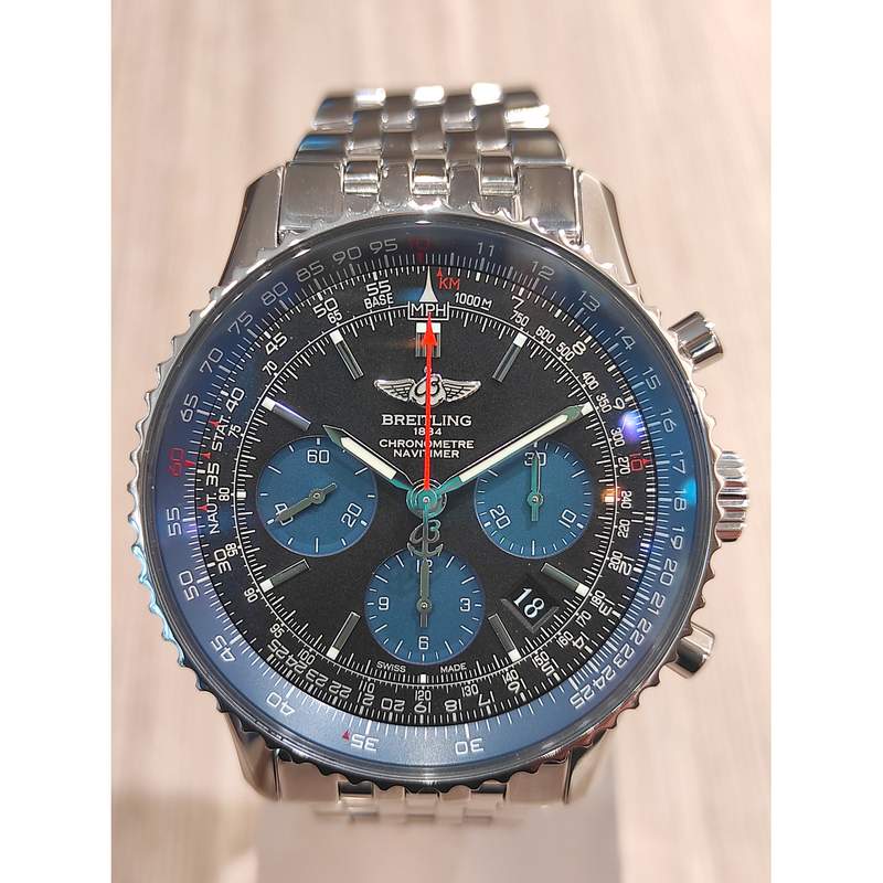 Montre d'occasion BREITLING Navitimer B01 homme mouvement automatique certifié (cosc) bracelet acier - vue 1