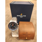 Montre d'occasion BREITLING Navitimer B01 homme mouvement automatique certifié (cosc) bracelet acier - vue D1