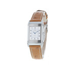 Montre d'occasion JAEGER LECOULTRE Reverso Quartz mixte quartz bracelet cuir d'origine - vue 4