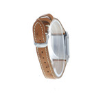 Montre d'occasion JAEGER LECOULTRE Reverso Quartz mixte quartz bracelet cuir d'origine - vue D4