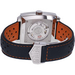 Montre d'occasion TAG HEUER Monaco Gulf homme automatique bracelet cuir d'origine - vue 3