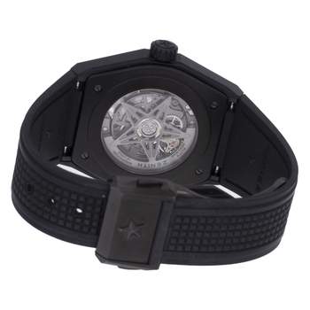 Montre d'occasion ZENITH Defy Classic Skeleton homme automatique bracelet caoutchouc