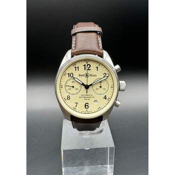 Montre d'occasion BELL & ROSS Vintage 126 homme automatique bracelet cuir