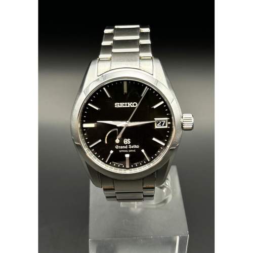 Montre d'occasion GRAND SEIKO Spring Drive homme automatique bracelet acier