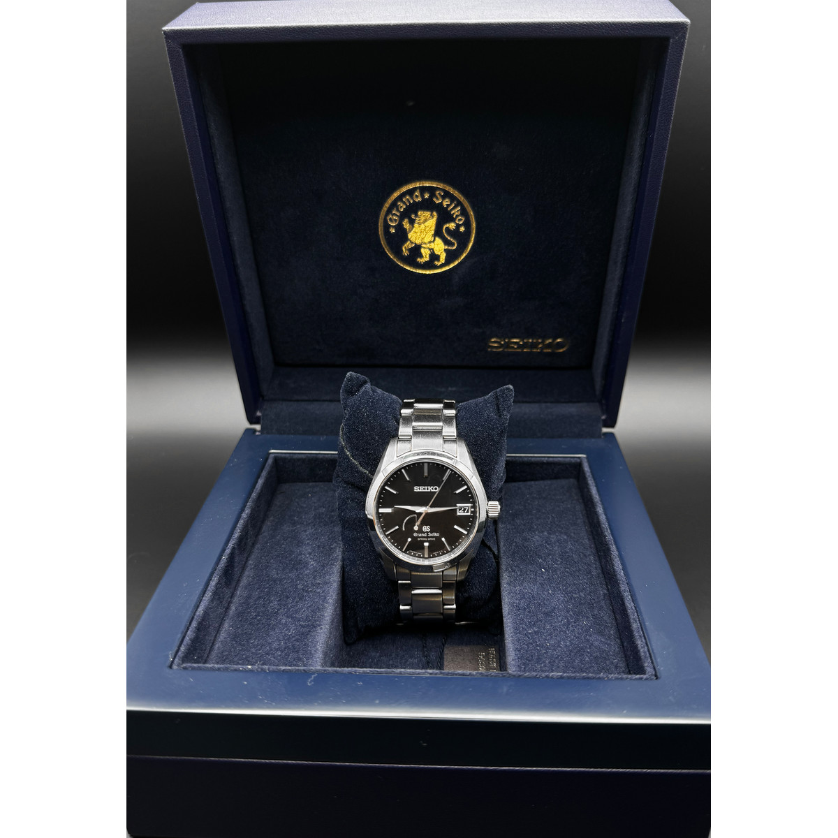 Montre d'occasion GRAND SEIKO Spring Drive homme automatique bracelet acier - vue D3