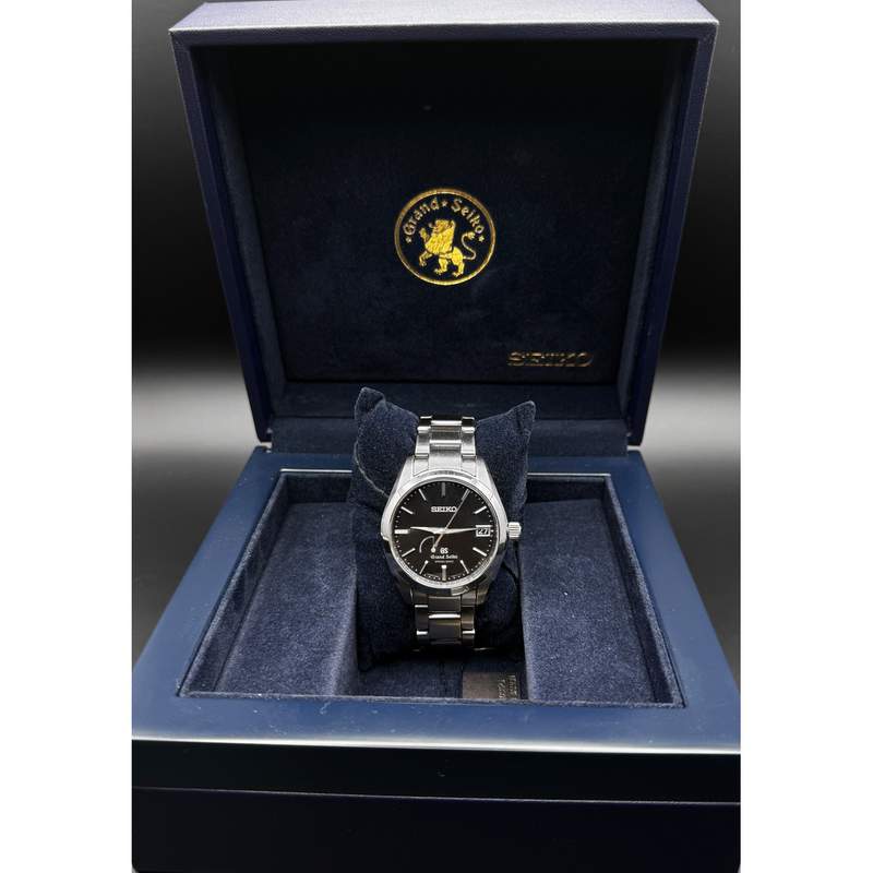 Montre d'occasion GRAND SEIKO Spring Drive homme automatique bracelet acier - vue D3