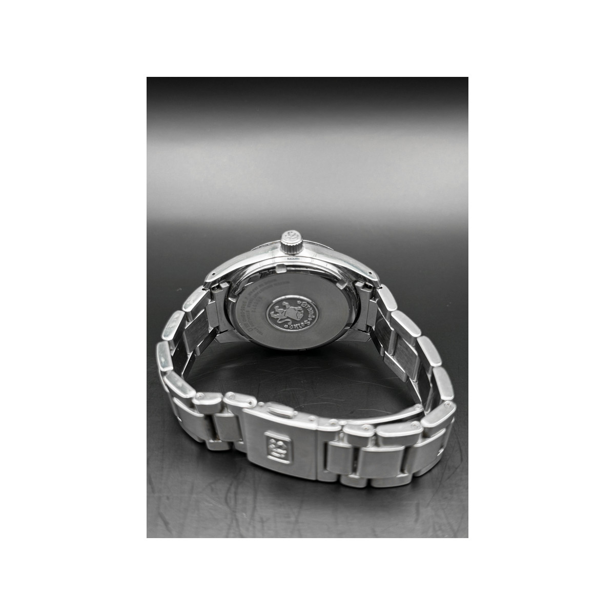 Montre d'occasion GRAND SEIKO Spring Drive homme automatique bracelet acier - vue D4