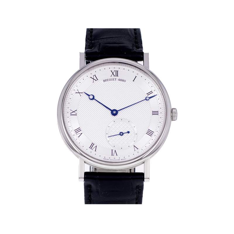 Montre d'occasion BREGUET Classique homme automatique bracelet cuir d'origine - vue 1