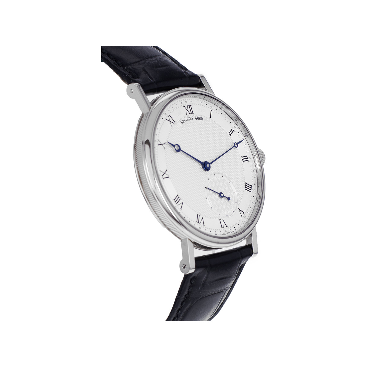 Montre d'occasion BREGUET Classique homme automatique bracelet cuir d'origine - vue 2