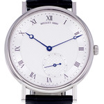 Montre d'occasion BREGUET Classique homme automatique bracelet cuir d'origine - vue D1