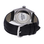 Montre d'occasion ROLEX Oyster Precision homme mécanique bracelet cuir - vue 3