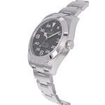 Montre d'occasion ROLEX Air King homme mouvement automatique certifié (cosc) bracelet acier - vue D2
