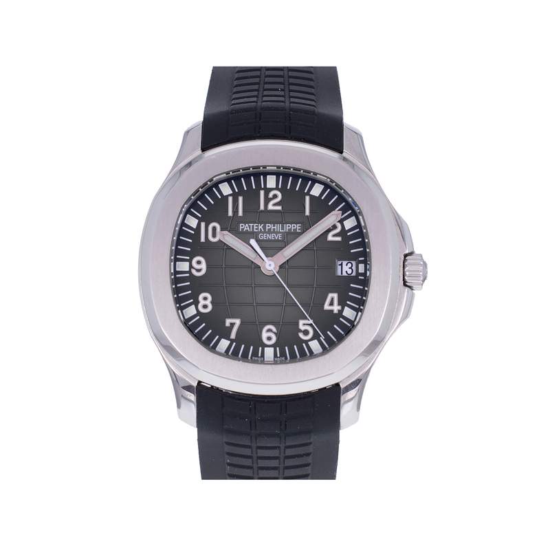 Montre d'occasion PATEK PHILIPPE Aquanaut homme mouvement automatique certifié (cosc) bracelet caoutchouc - vue 1