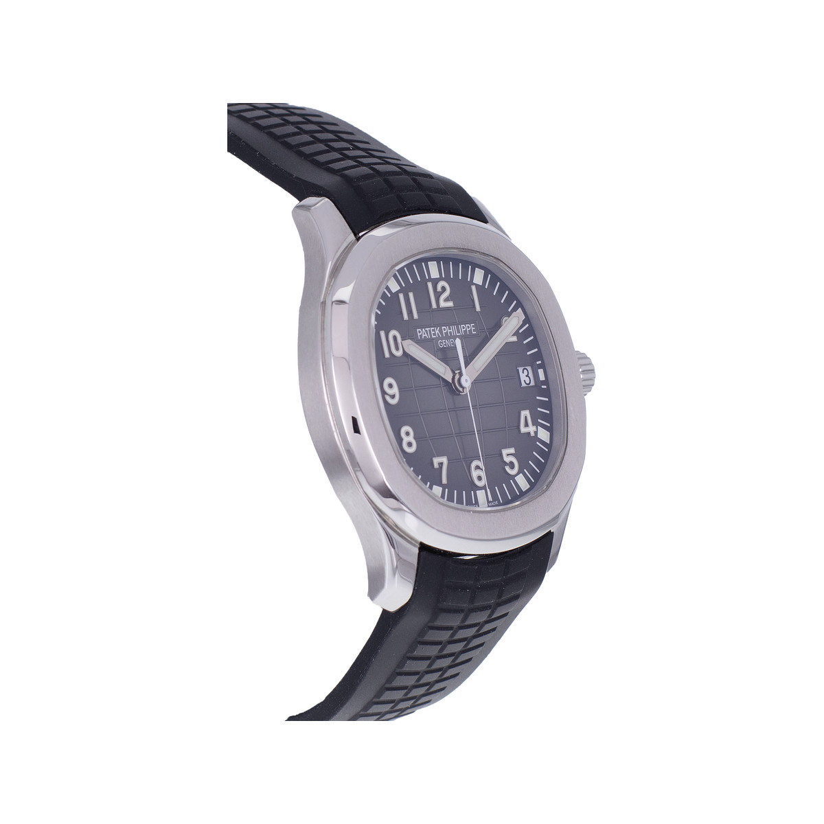 Montre d'occasion PATEK PHILIPPE Aquanaut homme mouvement automatique certifié (cosc) bracelet caoutchouc - vue 2