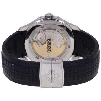 Montre d'occasion PATEK PHILIPPE Aquanaut homme mouvement automatique certifié (cosc) bracelet caoutchouc