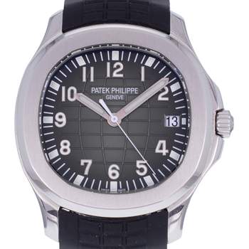 Montre d'occasion PATEK PHILIPPE Aquanaut homme mouvement automatique certifié (cosc) bracelet caoutchouc