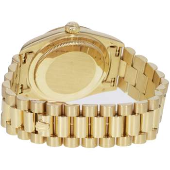 Montre d'occasion ROLEX Day-Date Or jaune mixte automatique bracelet or jaune 750/000
