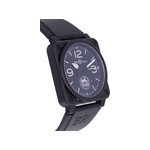 Montre d'occasion BELL & ROSS BR03-92 RAID Limited Edition homme automatique bracelet caoutchouc - vue 2