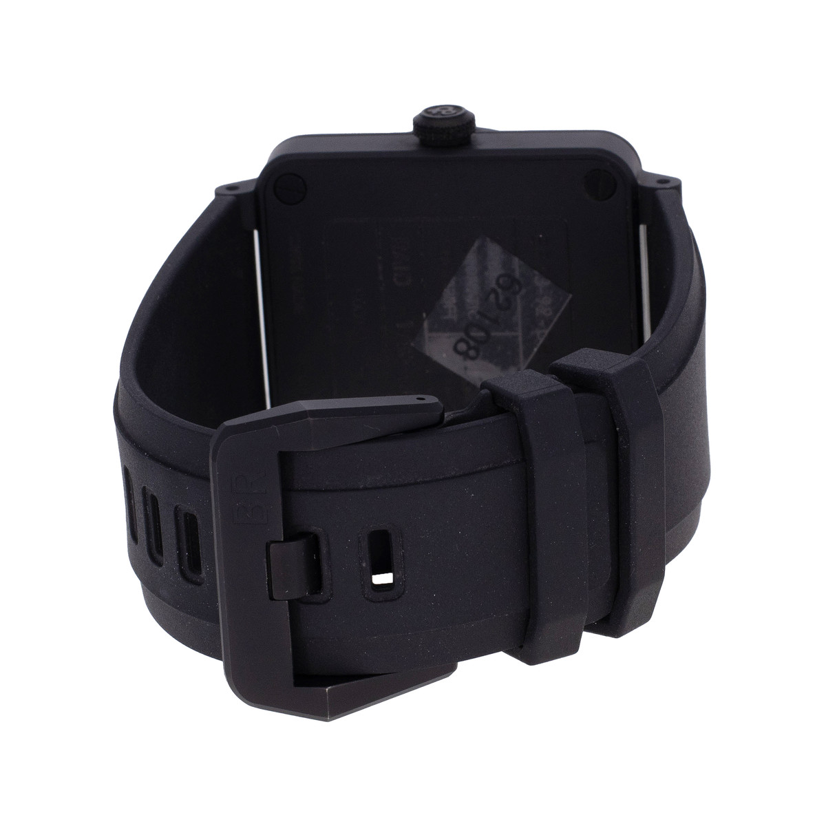 Montre d'occasion BELL & ROSS BR03-92 RAID Limited Edition homme automatique bracelet caoutchouc - vue 3