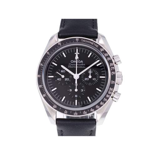 Montre d'occasion OMEGA Speedmaster Professional Moonwatch homme mécanique bracelet cuir d'origine