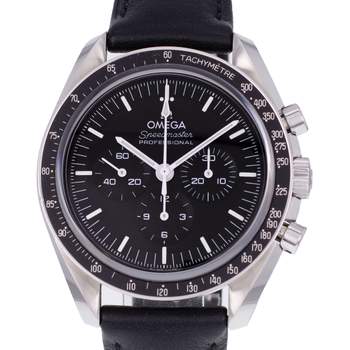 Montre d'occasion OMEGA Speedmaster Professional Moonwatch homme mécanique bracelet cuir d'origine
