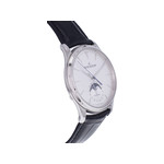 Montre d'occasion JAEGER LECOULTRE Master Ultra Thin homme automatique bracelet cuir d'origine - vue 2