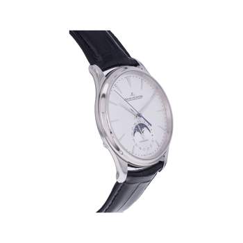 Montre d'occasion JAEGER LECOULTRE Master Ultra Thin homme automatique bracelet cuir d'origine