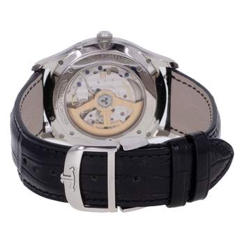 Montre d'occasion JAEGER LECOULTRE Master Ultra Thin homme automatique bracelet cuir d'origine
