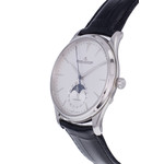 Montre d'occasion JAEGER LECOULTRE Master Ultra Thin homme automatique bracelet cuir d'origine - vue D2