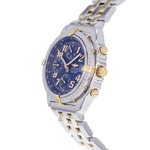 Montre d'occasion BREITLING Chronomat homme automatique bracelet or jaune 750/000 et acier - vue D2