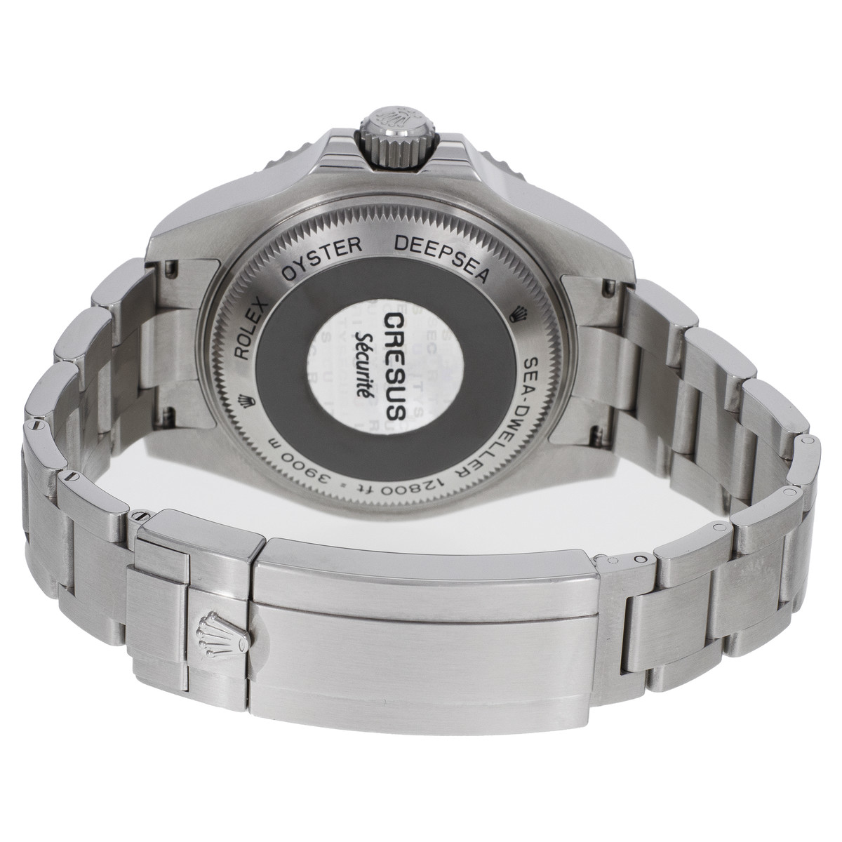 Montre d'occasion ROLEX Sea-Dweller DeepSea D-Blue homme mouvement automatique certifié (cosc) bracelet acier - vue 3