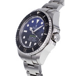Montre d'occasion ROLEX Sea-Dweller DeepSea D-Blue homme mouvement automatique certifié (cosc) bracelet acier - vue D2