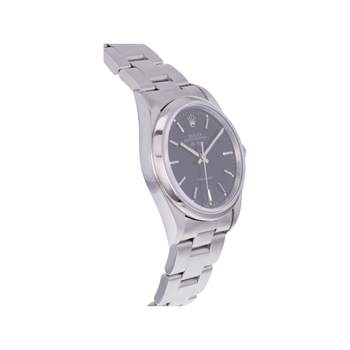 Montre d'occasion ROLEX Air King Precision homme mouvement automatique certifié (cosc) bracelet acier