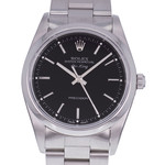 Montre d'occasion ROLEX Air King Precision homme mouvement automatique certifié (cosc) bracelet acier - vue D1