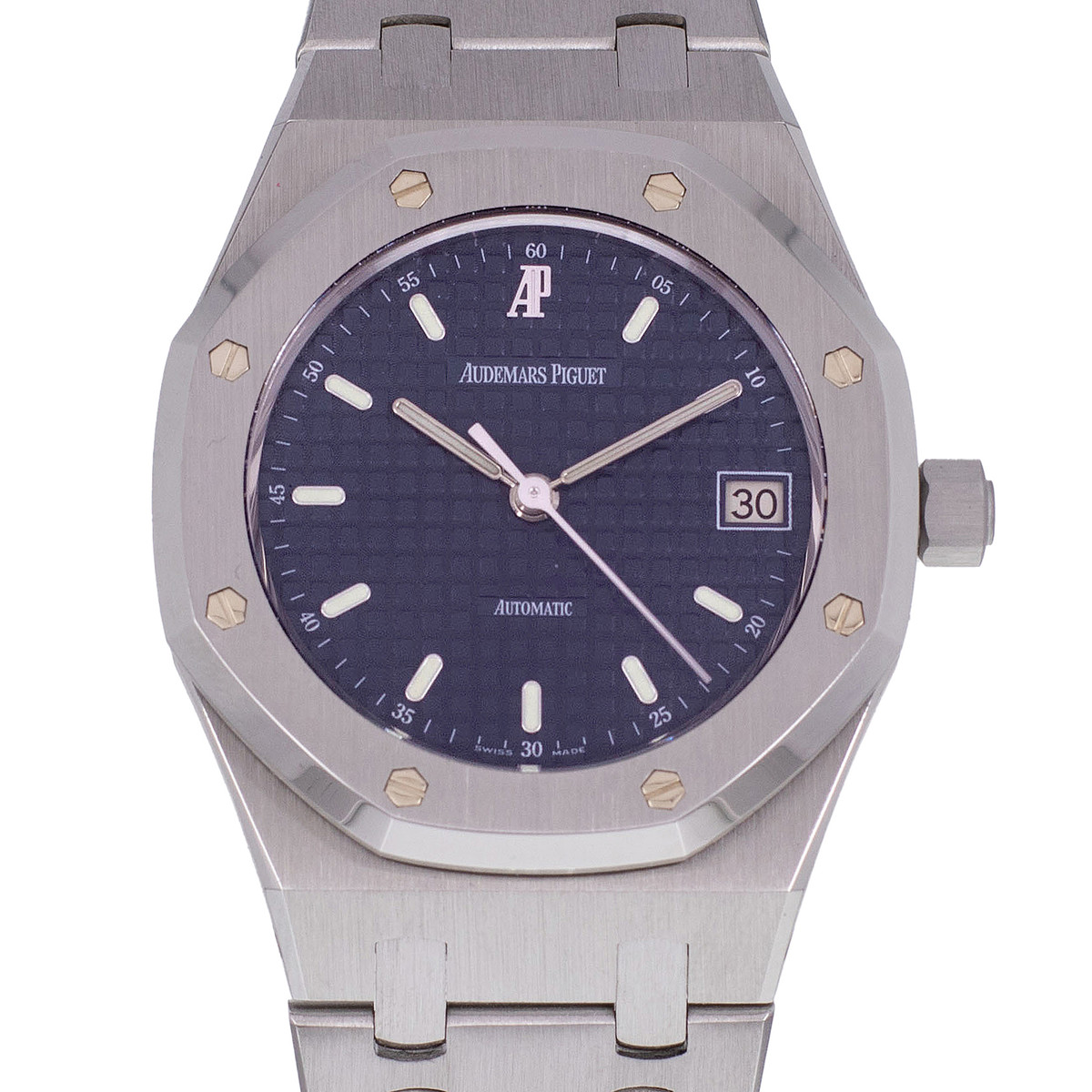 Montre d'occasion AUDEMARS PIGUET Royal Oak homme automatique bracelet acier - vue D1